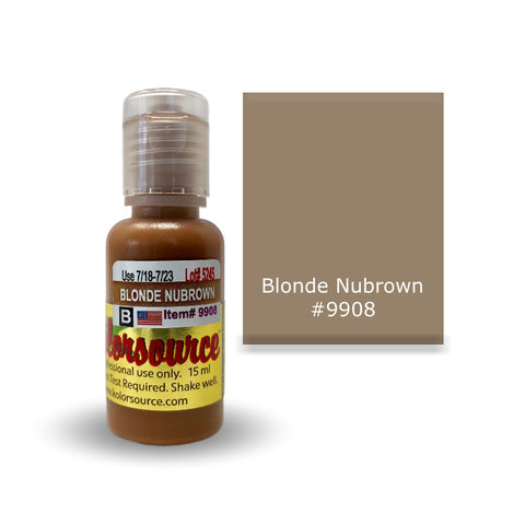 Kolorsource - Permanent Makeup Pigment (PMU) Blonde Nubrown #9908 - 15ml Kolorsource Kolorsource - Permanent Makeup Pigment (PMU) Blonde Nubrown #9908 - 15ml Kolorsource