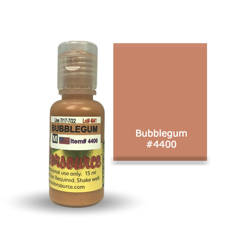 Kolorsource - Permanent Makeup Pigment (PMU) Bubblegum #4400 - 15ml Kolorsource