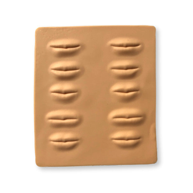 Beauty Built - Lips Practice Skin Lip Mouth 3D Tattoo Training Sheet Tools - Permanent Makeup (PMU) Beauty Built Beauty Built - Lips Practice Skin Lip Mouth 3D Tattoo Training Sheet Tools - Permanent Makeup (PMU) Beauty Built