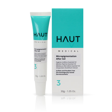 Haut Medical - Micropigmentation After Gel Step 3 - Permanent Makeup (PMU) and Body Tattooing - 30g - 1.05 Oz. Haut Medical Haut Medical - Micropigmentation After Gel Step 3 - Permanent Makeup (PMU) and Body Tattooing - 30g - 1.05 Oz. Haut Medical