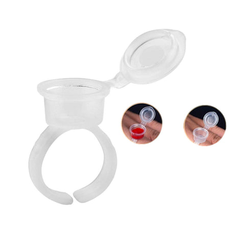 Beauty Built - Tattoo Ink Ring Cups Tattoo Pigment Holder Container Permanent Makeup Tool - 40pcst Makeup Tool - 40pcs Beauty Built Beauty Built - Tattoo Ink Ring Cups Tattoo Pigment Holder Container Permanent Makeup Tool - 40pcst Makeup Tool - 40pcs Beauty Built