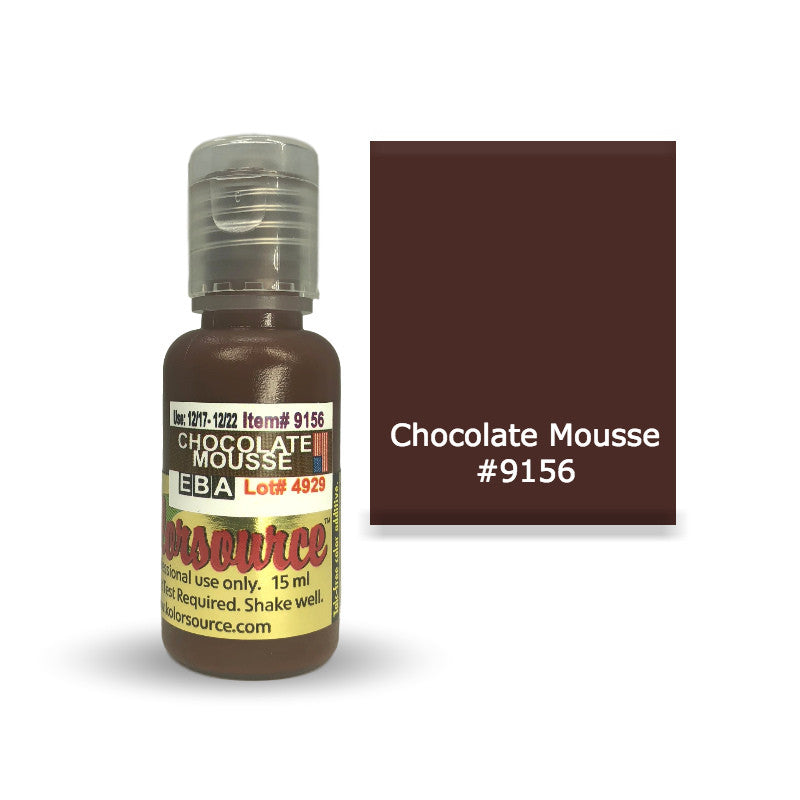 Kolorsource - Permanent Makeup Pigment (PMU) Chocolate Mousse #9156 - 15ml Kolorsource