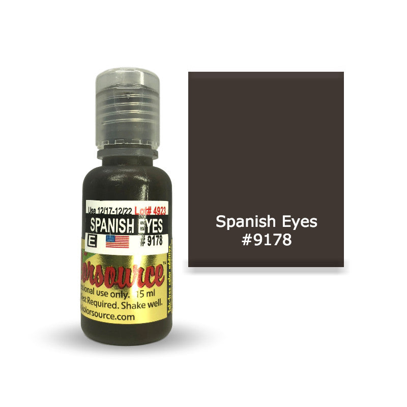 Kolorsource - Permanent Makeup Pigment (PMU) Spanish Eyes #9178 - 15ml Kolorsource
